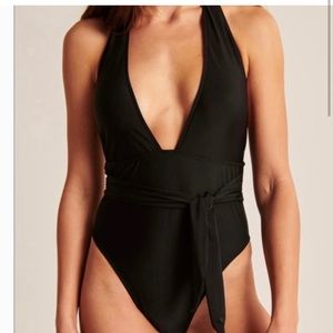 Triangle Cheeky One Piece Swimsuit